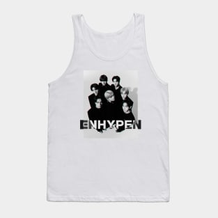 ENHYPEN Group photo with Logo Tank Top